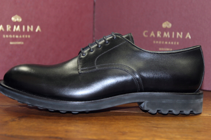 新品未使用 CARMINA (カルミーナ) 80777 プレーントゥ ダービー 
