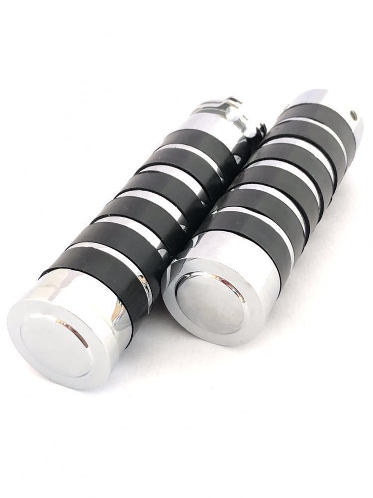 汎用 バイク グリップ ボーダー ハンドル 25mm Φ π パイ 左右セット カスタム 400 950 1100 800 イントルーダー ドラッグスター サベージ