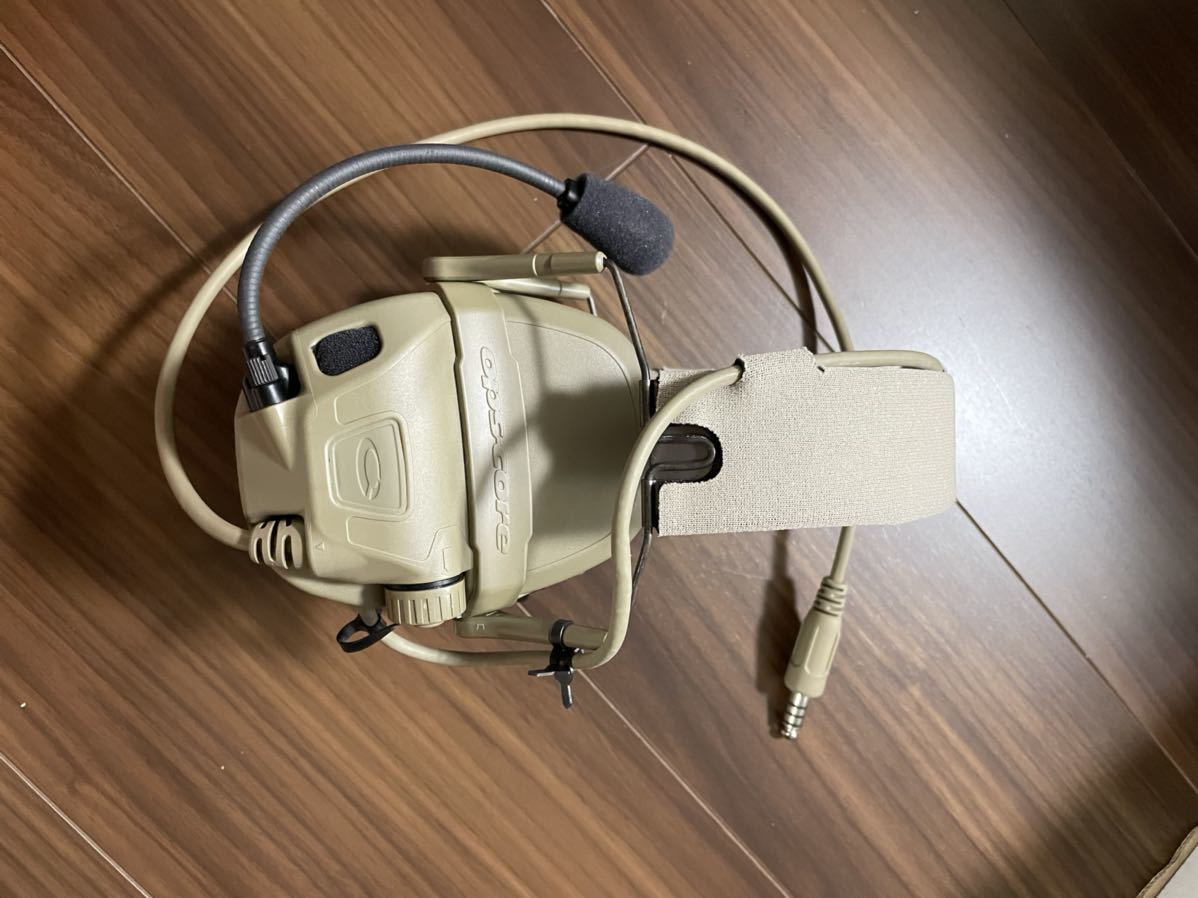 実物 新品未使用 ops core AMP COMMUNICATION HEADSET Ops-Core AMP