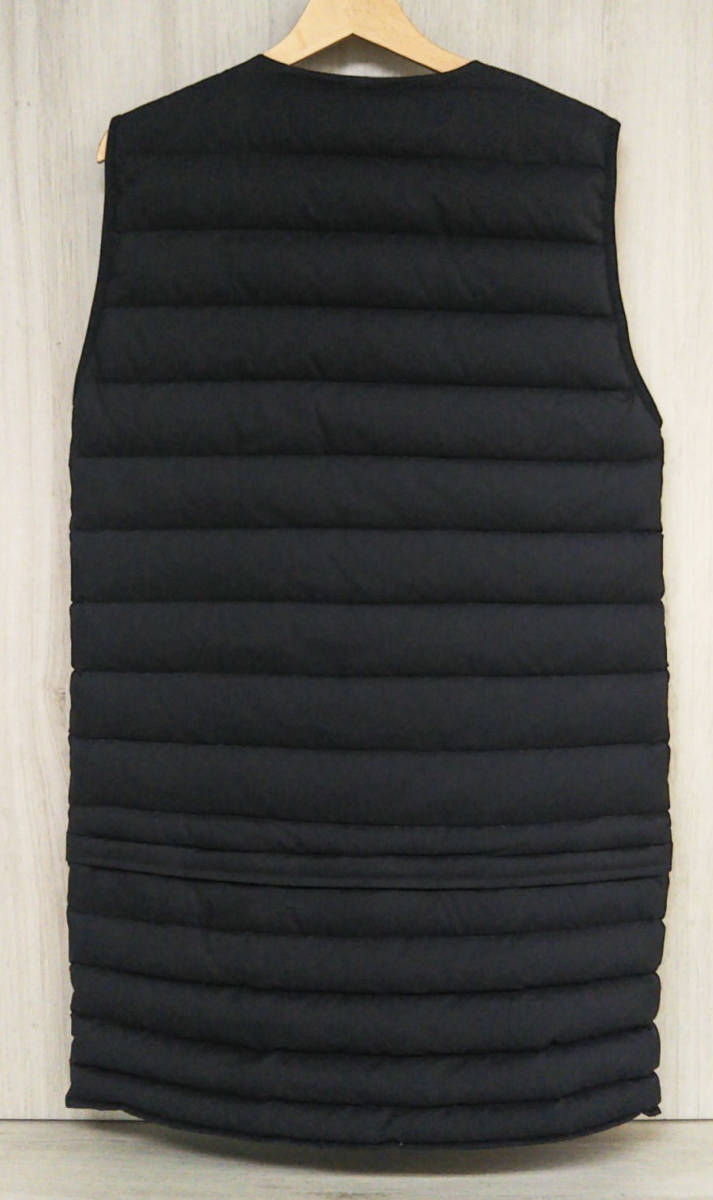 SOPHNET. ソフネット INNER DOWN VEST インナーダウンベスト 19AW [SOPH-192075] ブラック 黒 ロング丈 レギュラー丈 2way メンズ [L]