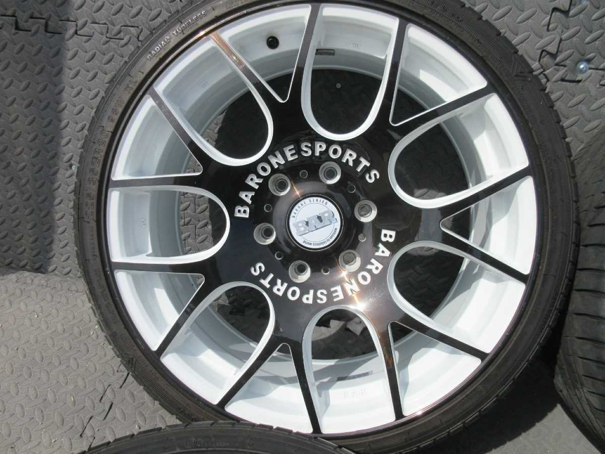 希少必見 FABULOUS BARONE (ヴァローネ) MC-7 ブロンズ 225/35R20 200