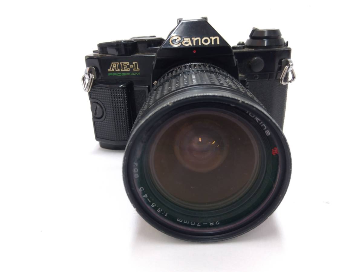 CANON AE-1 PROGRAM ブラック 一眼レフカメラ フィルムカメラ / Tokina