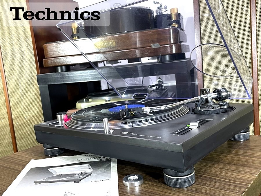 Technics SL-1200MK3 ターンテーブル シェル等付属 当社整備/調整済品