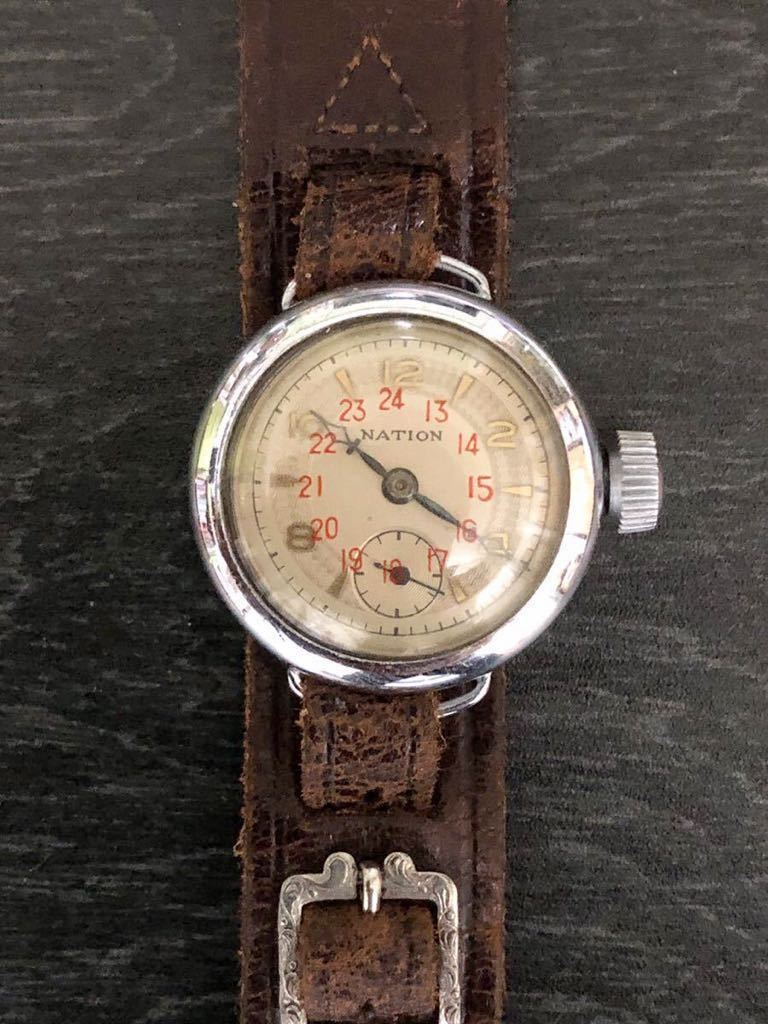 ☆ 希少☆ 【ブランド】精工舎 セイコー SEIKO 1930年代、ネーション9 