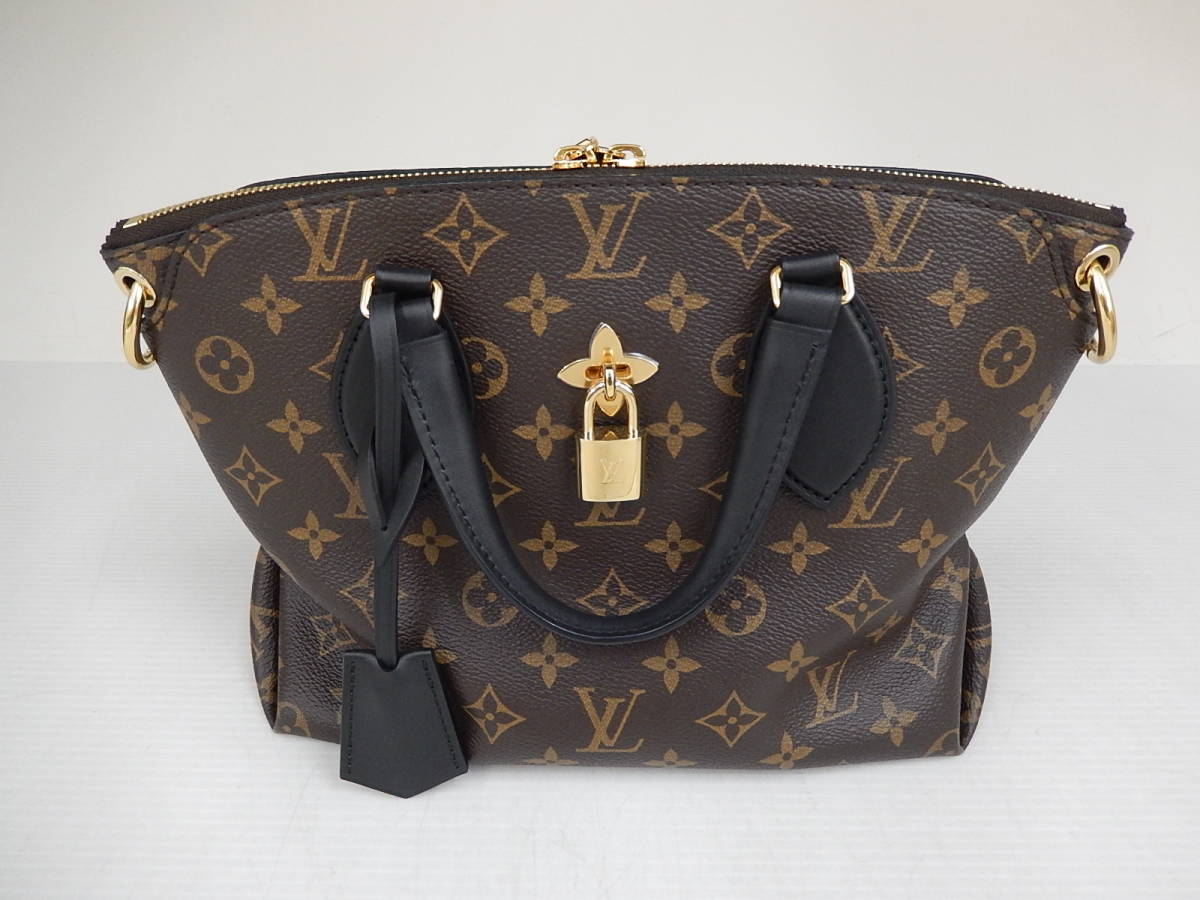ルイヴィトン LOUIS VUITTON フラワージップトートPM M44351/TJ2199 