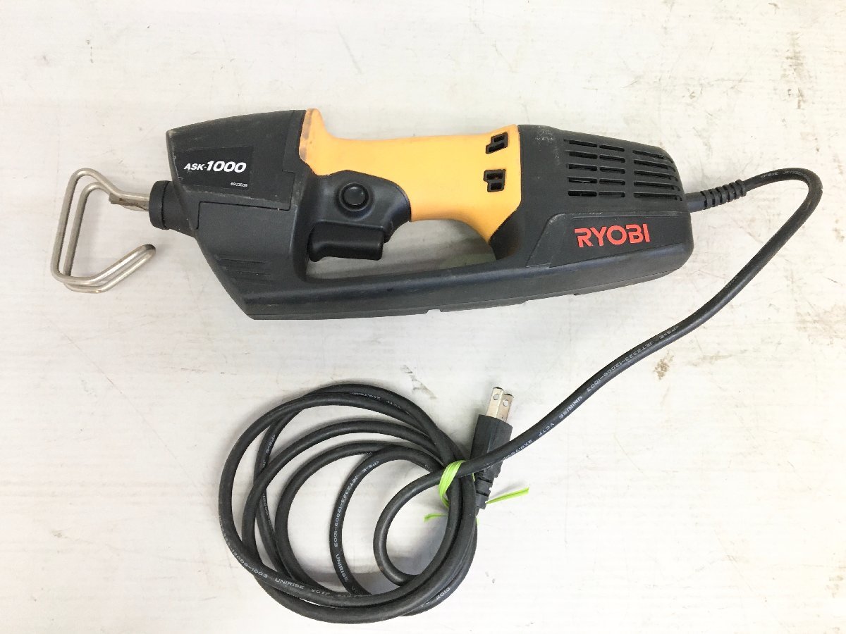 本物保証 品 通電OK RYOBI リョービ 電気のこぎり ASK-1000 現状渡し 工具 DIY用品 電動工具 切断機 A2 M/m40914/2/1.3(ジグソー、電気のこぎり)｜売買されたオークション情報、yahooの商品情報をアーカイブ公開 - 木工用
