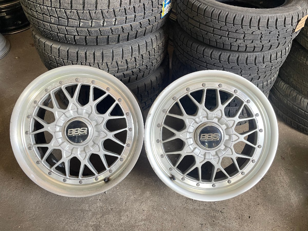 限定セール，人気SALE BBS RSⅡ 023 17インチ 8J +45 PCD114.3 5H メッシュ ホイール 2本セット(社外品)｜売買されたオークション情報、yahooの商品情報をアーカイブ公開 - オークファン 5穴