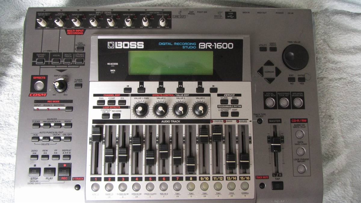 楽器・機材 BOSS BR-1600 MTR マルチトラックレコーダー