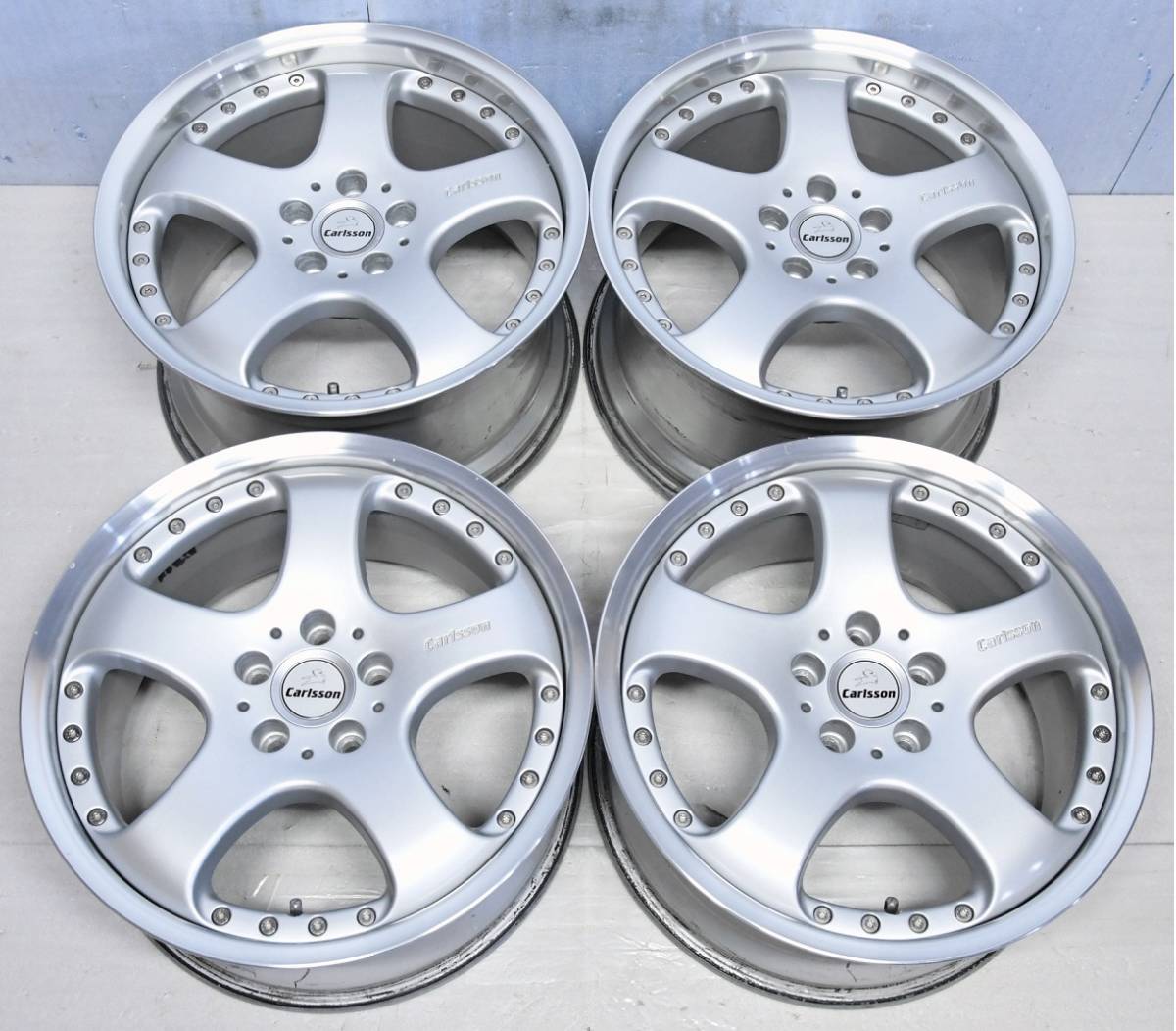 希少 カールソン 2/5 RONAL 18インチ 8.5J/10J 5H-114.3 +40/+45 