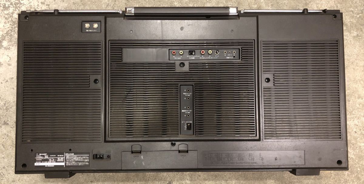 SHARP GF-999 ラジオ付ステレオカセットテープレコーダー SEARCHER-W 