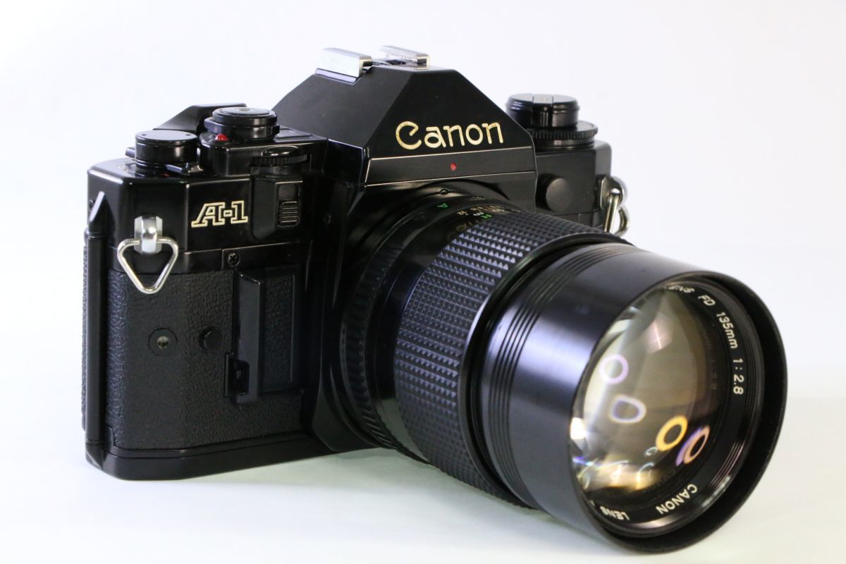 同梱歓迎】実用□キヤノン Canon A-1 ボディ+NEW FD 35-70mm F2.8-3.5