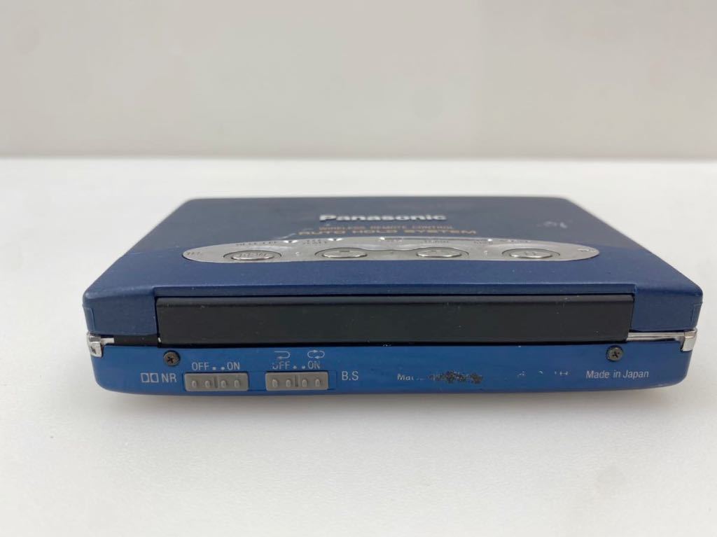E2-RQ Panasonic/カセットウォークマン/RQ-S95/青系 S-XBS(再生専用