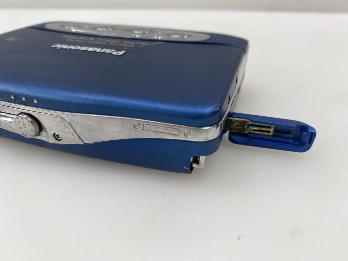 E2-RQ Panasonic/カセットウォークマン/RQ-S95/青系 S-XBS(再生専用