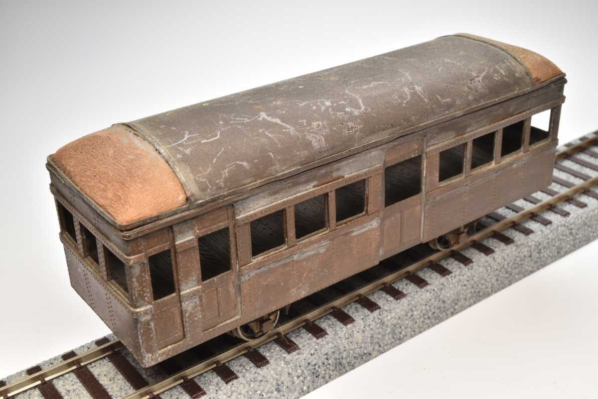 HOゲージ 真鍮 金属製 屋根一部木製 鉄道模型 客車 貨車 – The