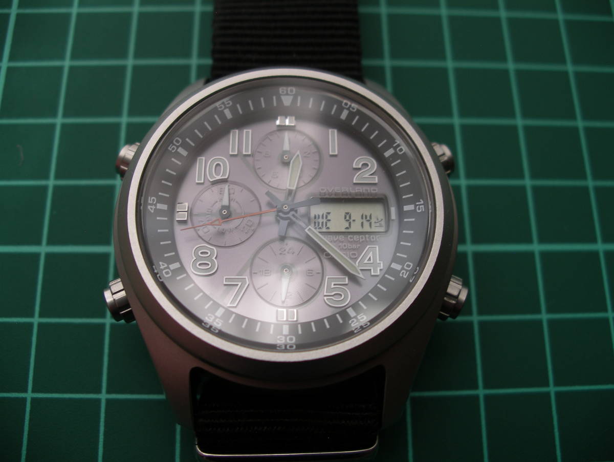 CASIO カシオ OVERLANO オーバーランド OVW-500BJ WAVE CEPTOR 