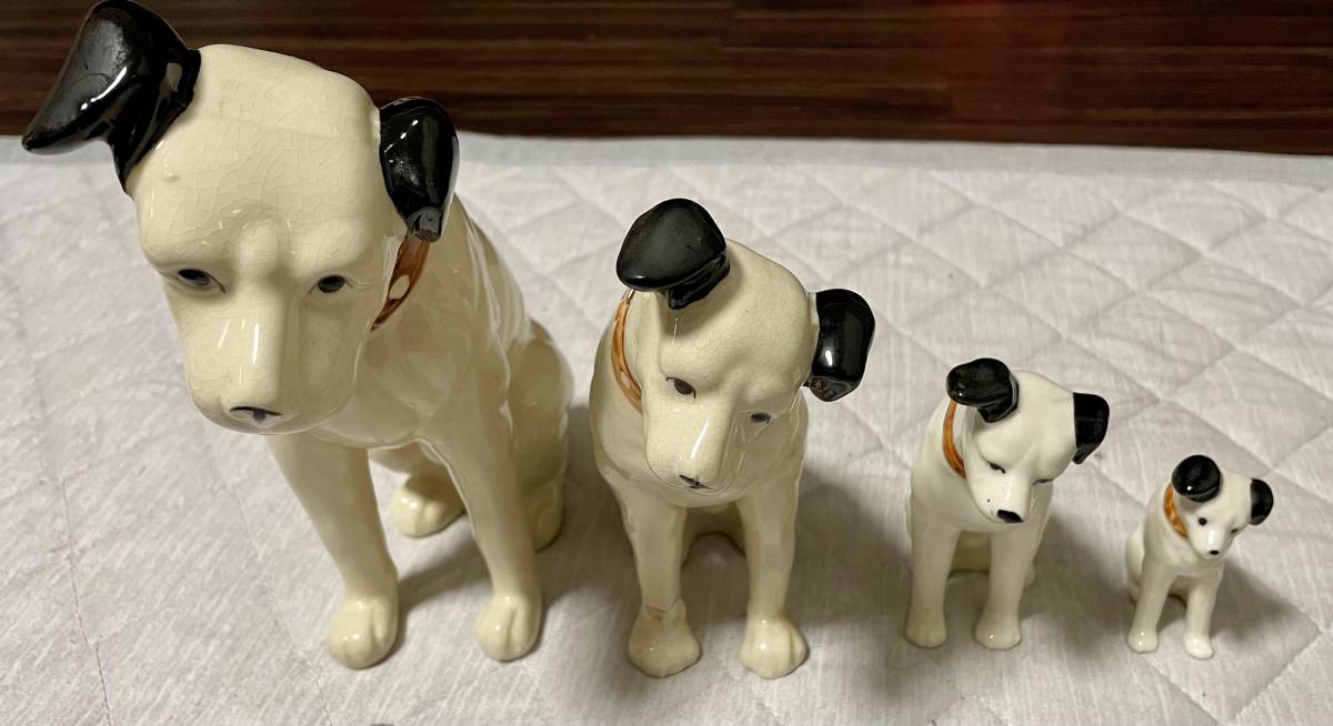 Victor ビクター ビクター犬 Yahoo!オークション ニッパー 置物 《BT 
