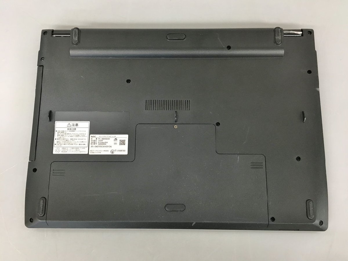 NEC ノートPC LAVIE PC-NS600GAW 4GB Core i7 NEC ノートPC LAVIE PC
