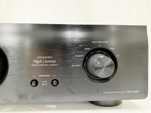 DENON プリメインアンプ PMA-390RE BK （アバックWEB-SHOP / 【中古 