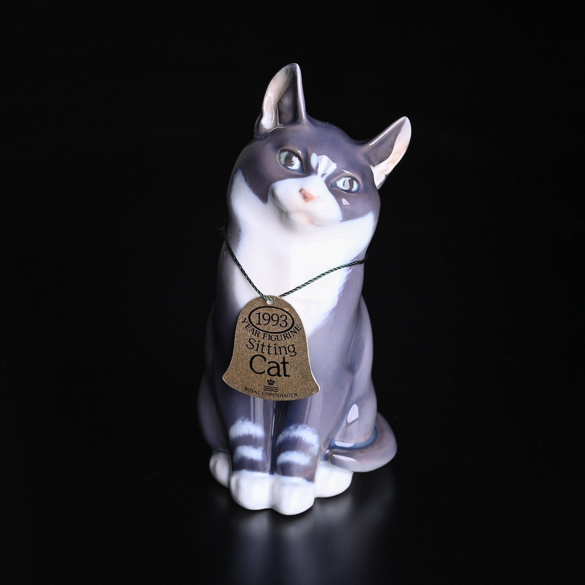 ロイヤルコペンハーゲン フィギュリン 座り猫