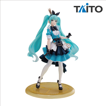 激安大特価，新品 即決! 送料無料! 新品未開封品! ノーマル + タイクレ 限定セット 初音ミク Princess AMP フィギュア ～ アリス ver. ～
