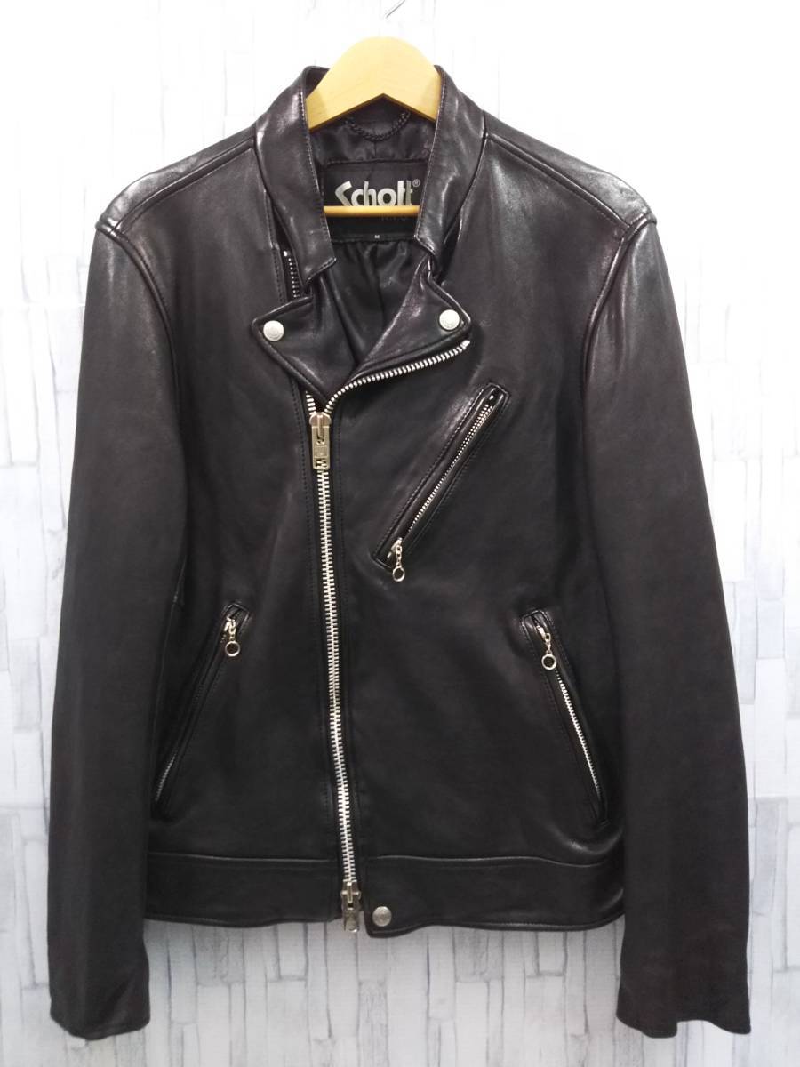 SCHOTT ショット ダブルライダースジャケット レザージャケット 