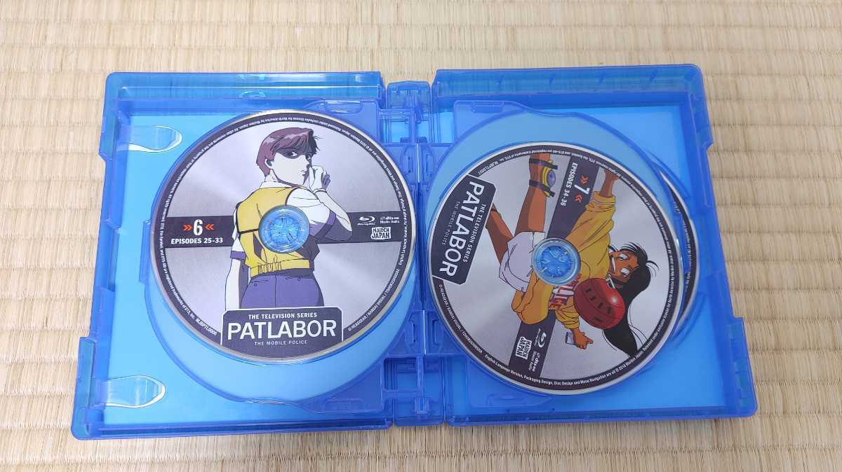 機動警察パトレイバー Blu-ray DVD 北米版 Patlabor [Blu-ray] TV 