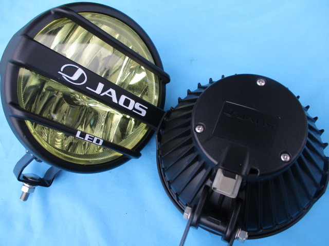 ☆ ジャオス JAOS 26C LEDフォグランプ+ハーネスセット / 中型イエロー 