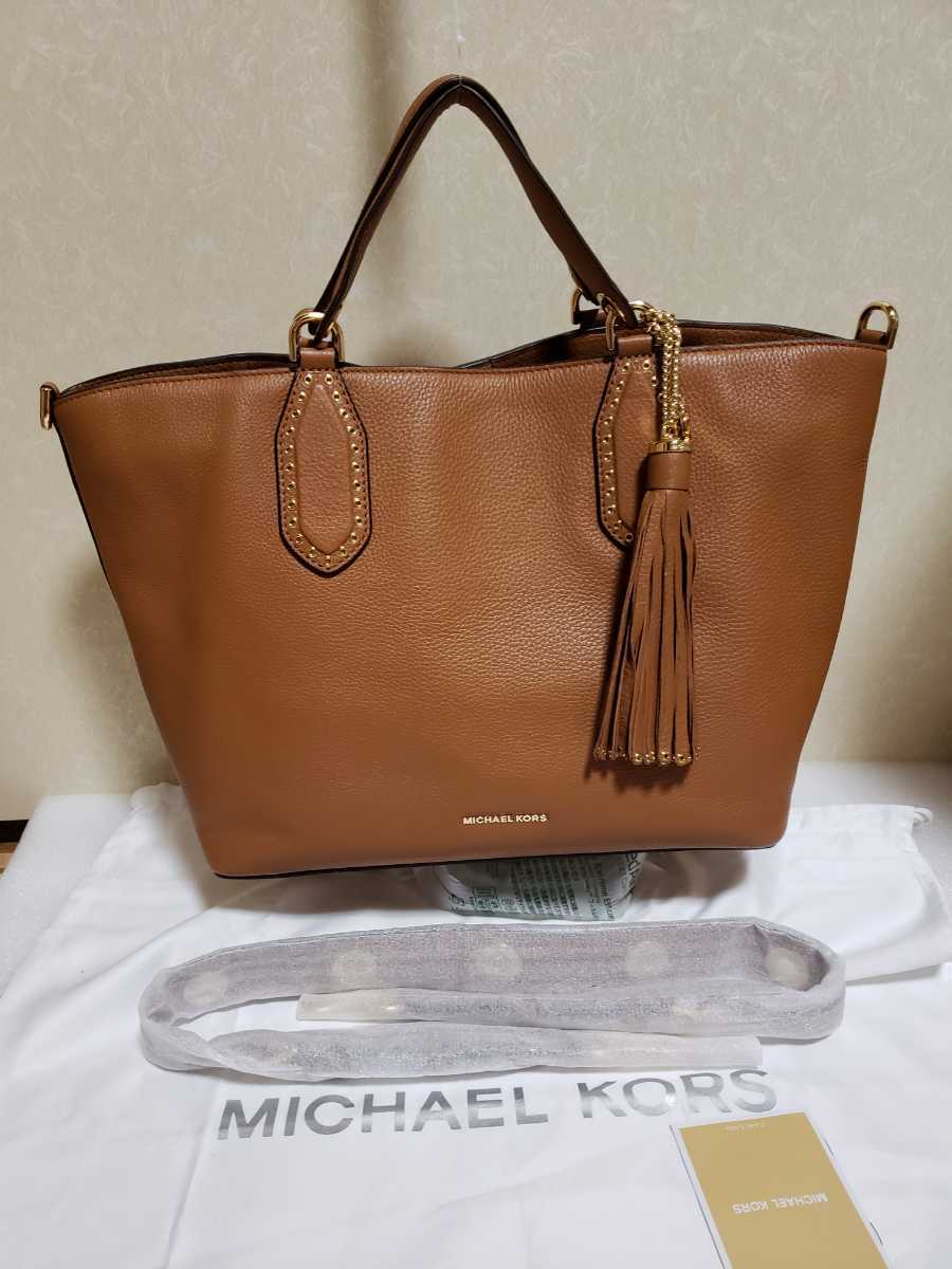 SALE，2026 品MICHAEL.KORS マイケルコース ブルックリンレザー2WAYト-トハンドバッグ(その他)｜売買されたオークション情報、yahooの商品情報をアーカイブ公開 - オークファン 女性用