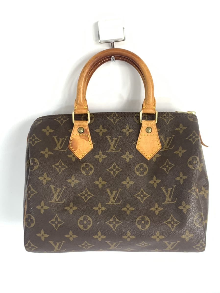 LOUIS VUITTON ルイ ヴィトン モノグラム スピーディ25 ミニボストン