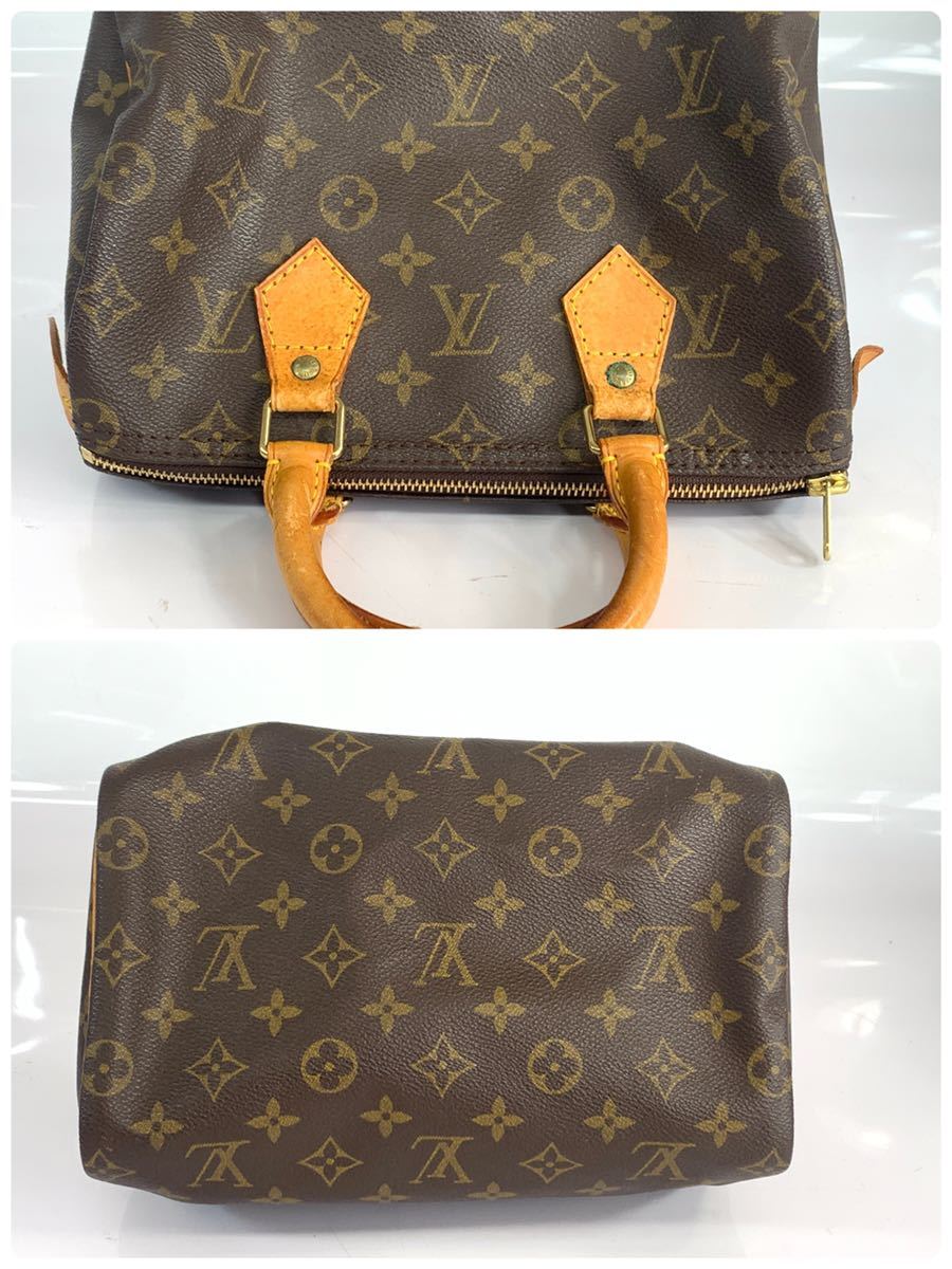 LOUIS VUITTON ルイ ヴィトン モノグラム スピーディ25 ミニボストン