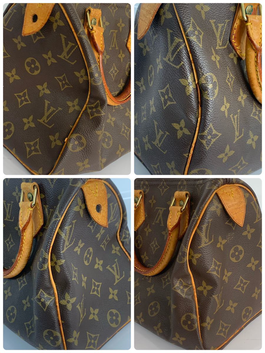 LOUIS VUITTON ルイ ヴィトン モノグラム スピーディ25 ミニボストン