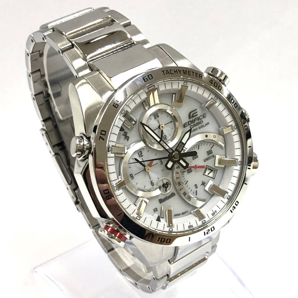 1円スタート CASIO EDIFICE カシオ エディフィス EQB-501 タフソーラー 