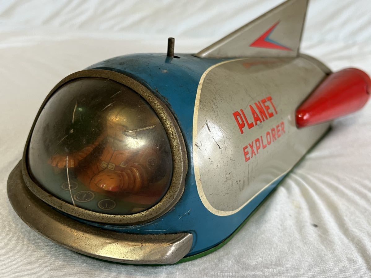 人気セール，SALE 1960年代当時物 PLANET EXPLORER モダントイス ブリキ電動トイ 増田屋 製(ロボット)｜売買されたオークション情報、yahooの商品情報をアーカイブ公開 - オークファン ロボット