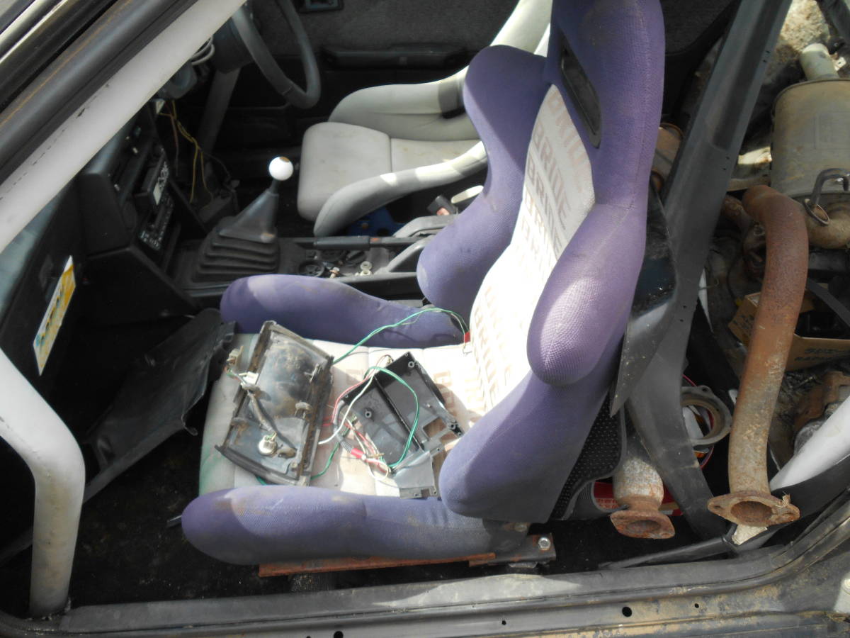 AE86 部品取り車 トヨタ ハチロク 稀少☆ 書類無し エンジンレス Yahoo 
