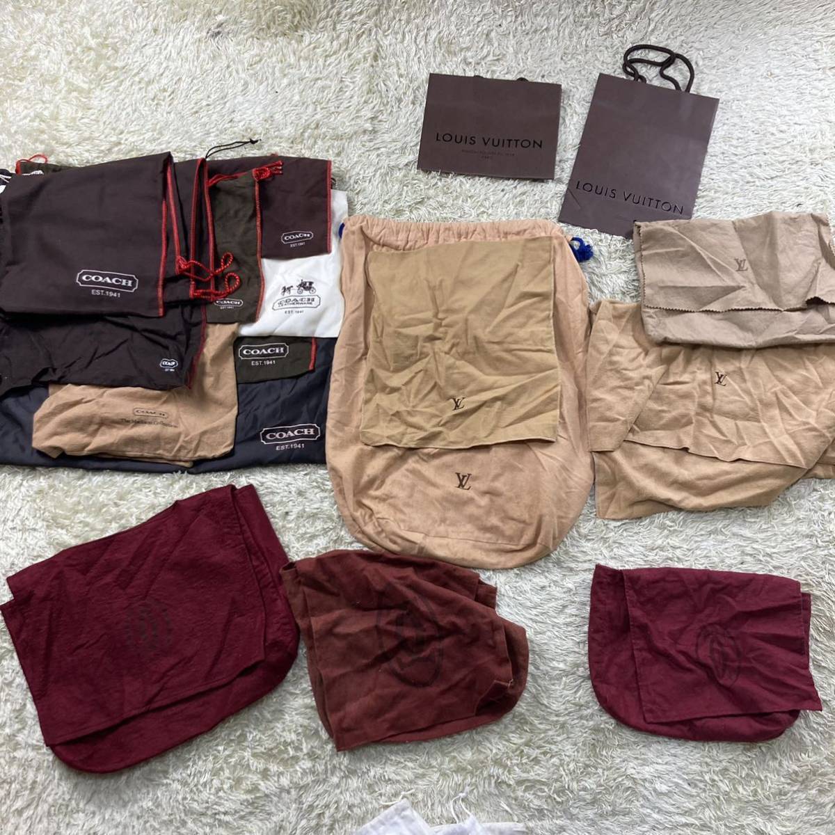 LOUIS VUITTON ショッパー ルイヴィトン ハイブランド ショップ袋 