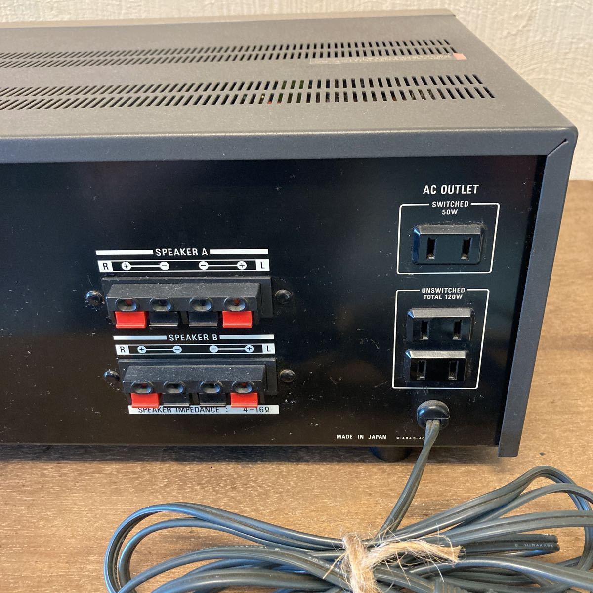 SONY TA-3650インテグレーテッドステレオアンプ(中古実働品) SONY TA