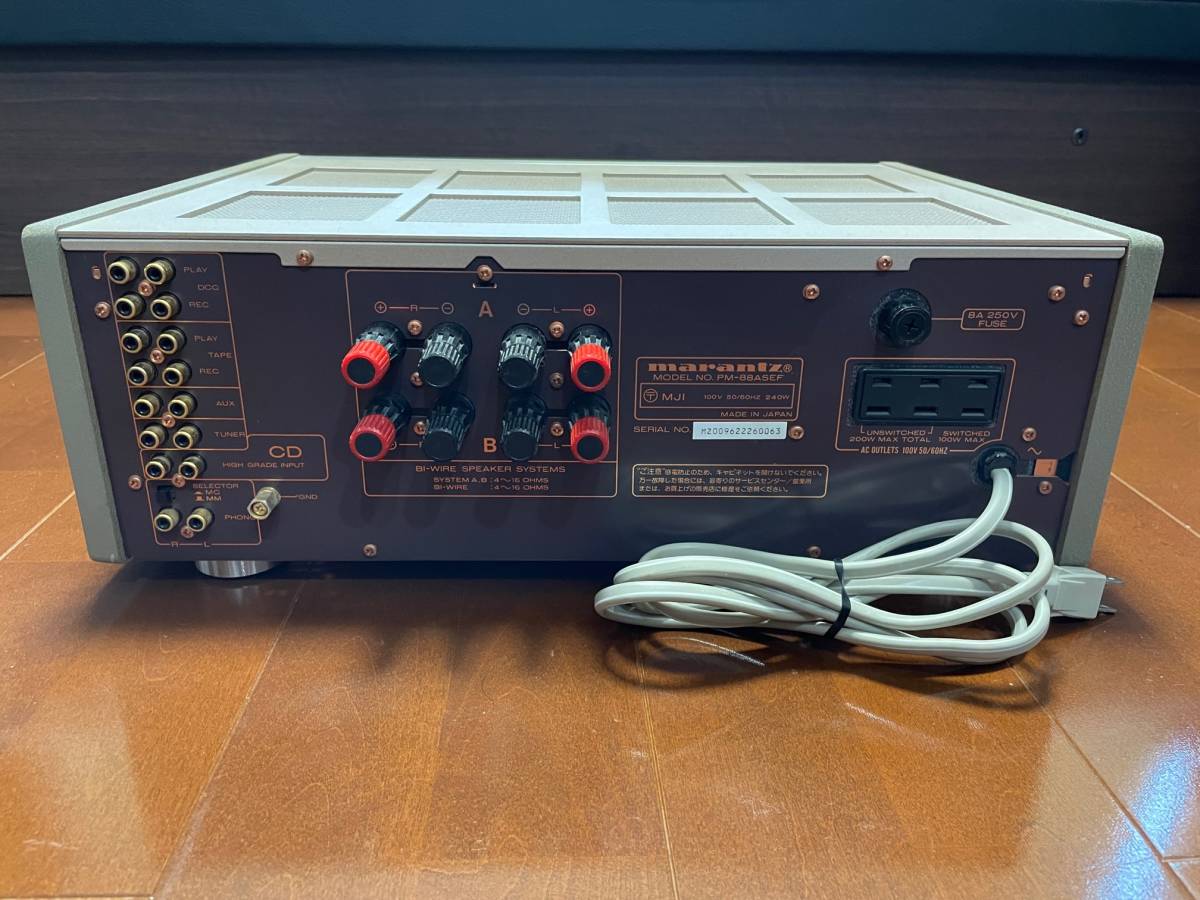 プリメインアンプ marantz マラン ツPM-88ASEF 240W プリメインアンプ