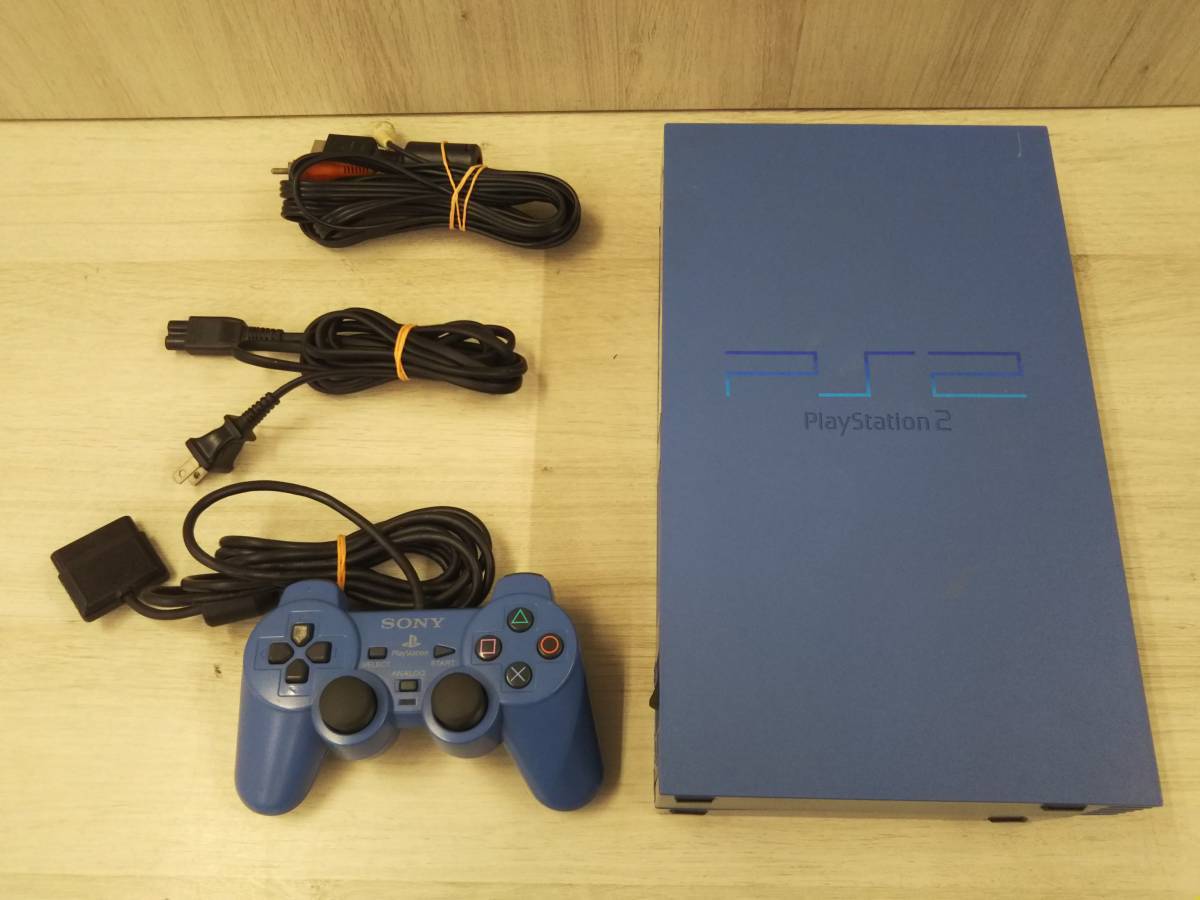  ジャンク SONY SCPH-39000TB PS2 トイズ ブルー(本体)｜売買されたオークション情報、yahooの商品情報をアーカイブ公開 - オークファン 本体、アクセサリー