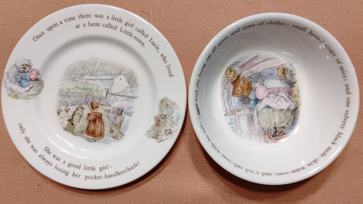 旧刻印 WEDGWOOD ウェッジウッド MRS TIGGY-WINKLE ミセス 旧刻印 WEDGWOOD ウェッジウッド MRS TIGGY-WINKLE ミセス
