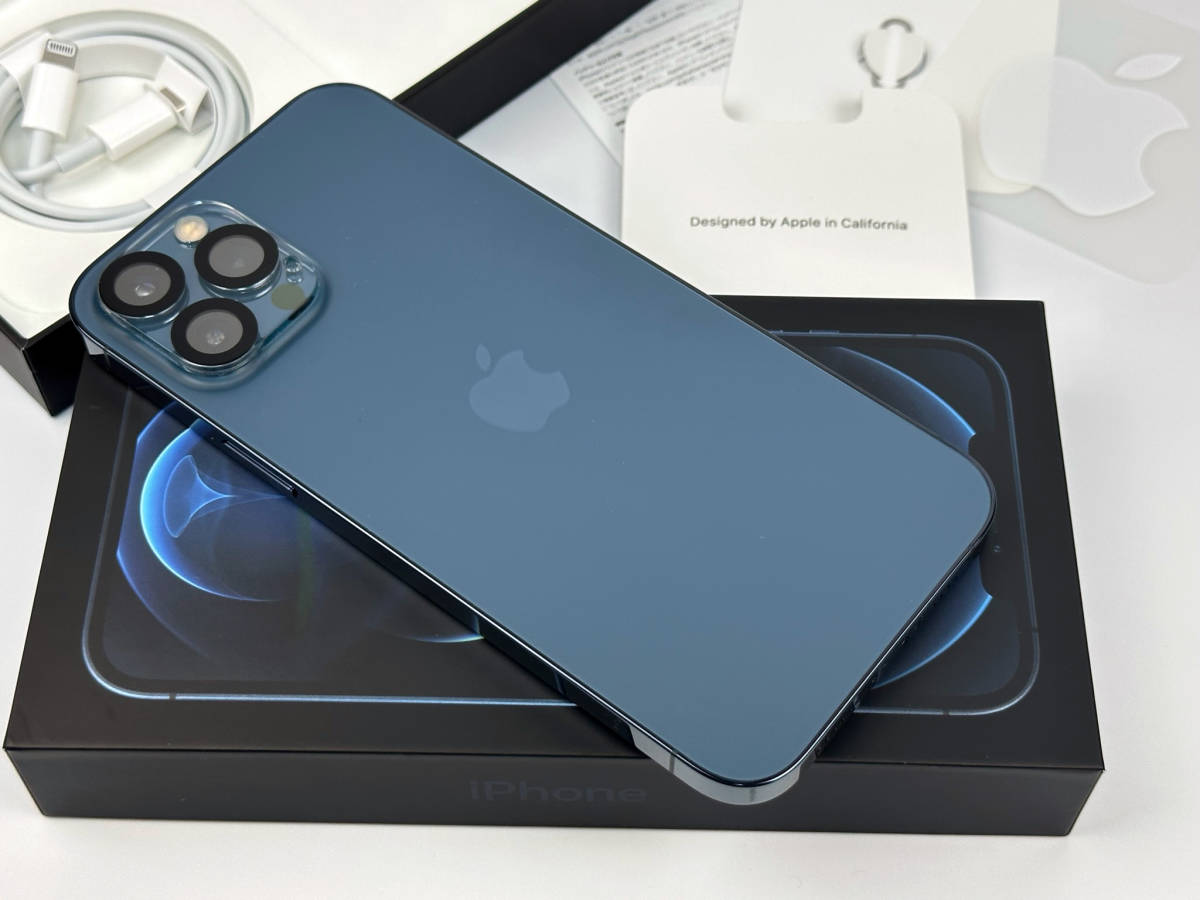アイフォン【使用期間6ヶ月】iPhone12 pro max 256G パシフィック