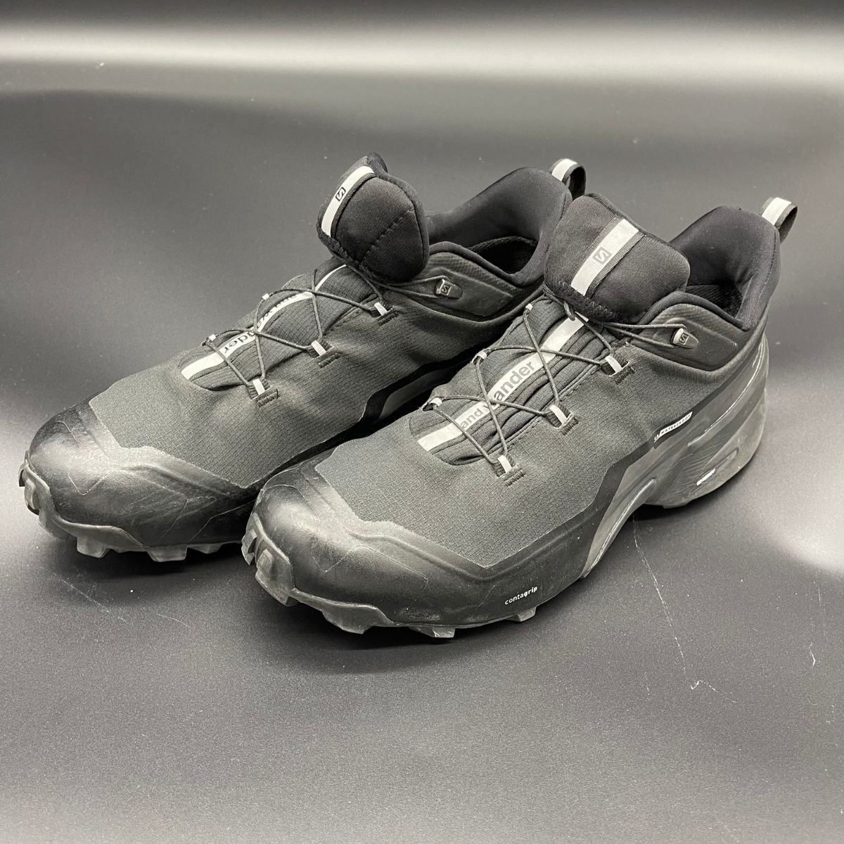 A377●SALOMON サロモン×アンドワンダー ●CROSS HIKE for andwande 防水スニーカー 5741178426●28