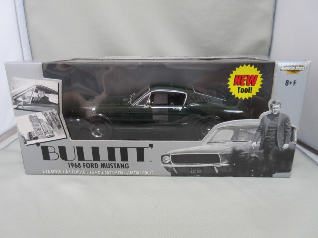 ☆アーテル 1/18☆1968 Ford Mustang フォード マスタング☆ブリット 