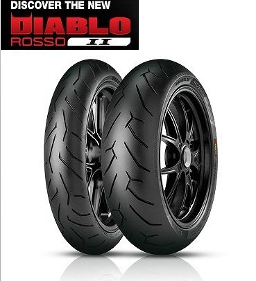 ■■専用■■　2商品 ピレリ ディアブロ ロッソ2 120/60ZR17 160/60ZR17 前後セット ピレリ