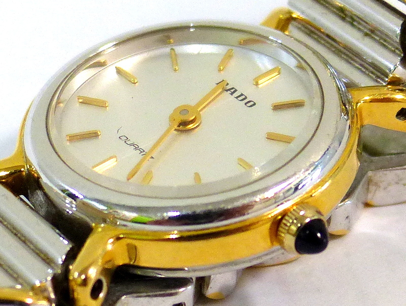 8827】電池交換済み RADO ラドー 133.9652.2 ゴールド レディース 