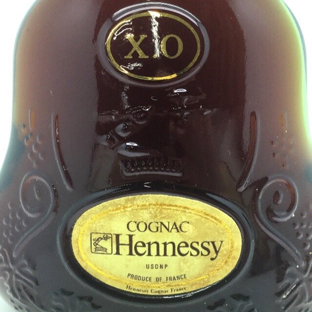 未開栓 Hennessy XO 金キャップ グリーンボトル 古酒 700ml