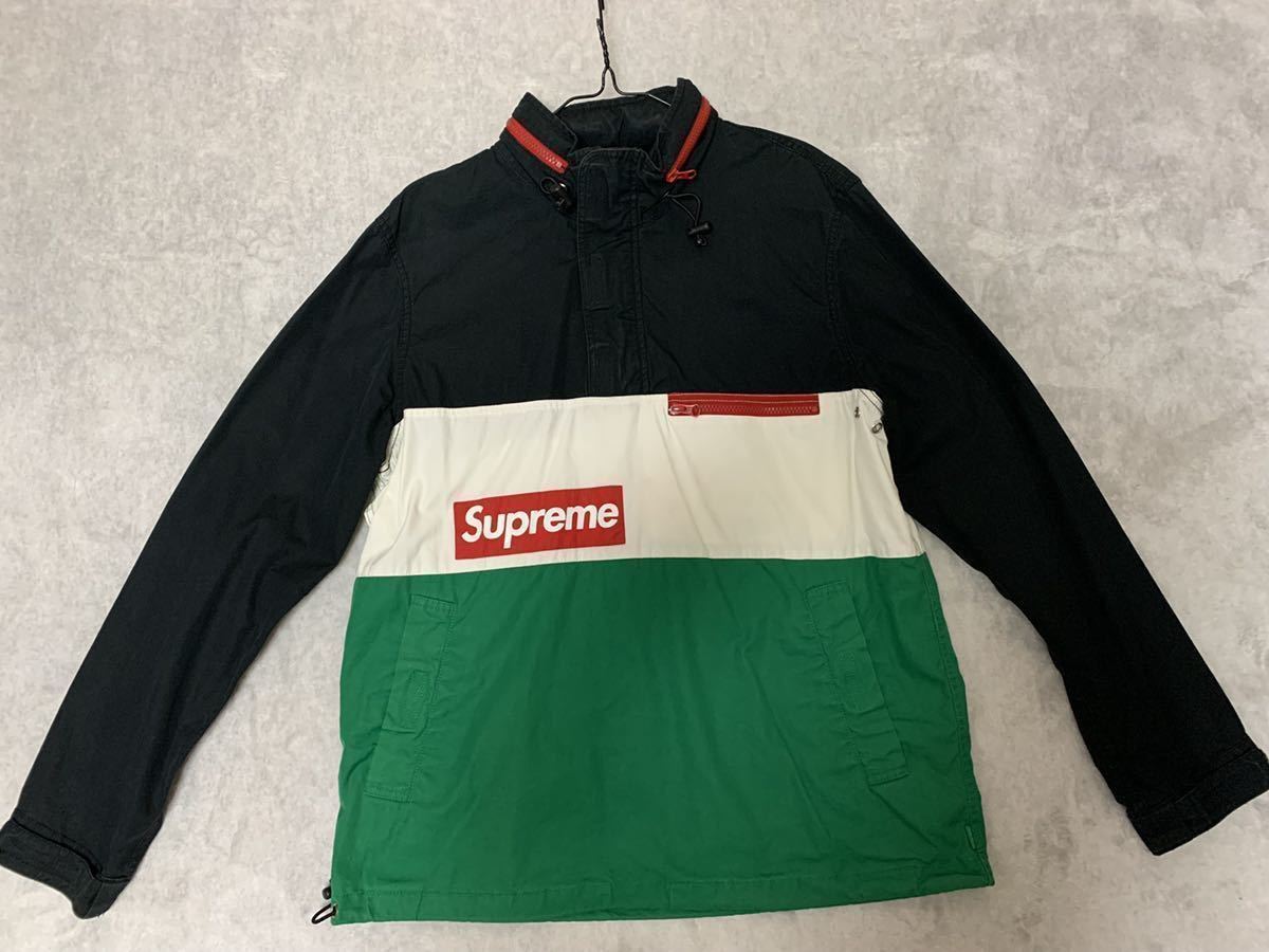 Dill着用 Supreme 14SS F-1 Pullover jacket サイズM アノラック 