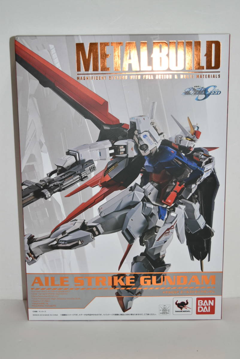 [中古]L BUILD「エールストライクガンダム」 29M【中古品】METAL BUILD メタルビルド エールストライクガンダム