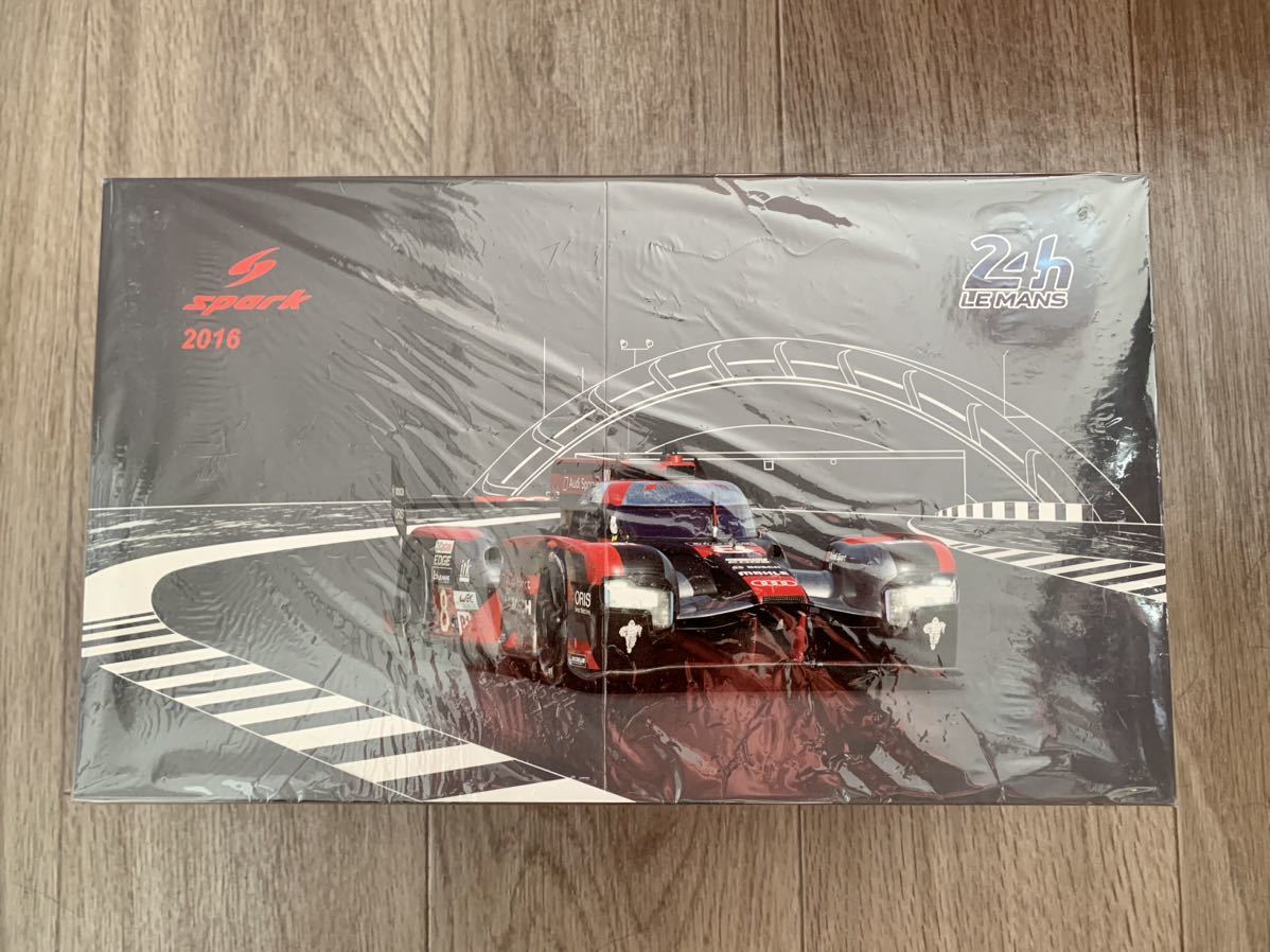 スパーク 1/43 アウディ R18 HY LM2016 No.8 3位 Spark 1/43 Audi R18 -HY- Audi Sport Team Joest - 3rd Le Mans 2016