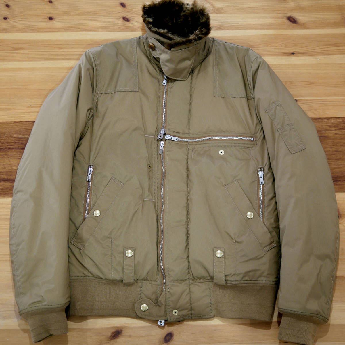 TAKAHIROMIYASHITATheSoloist. sj.0022AW16 flight jacket type Ⅱ 