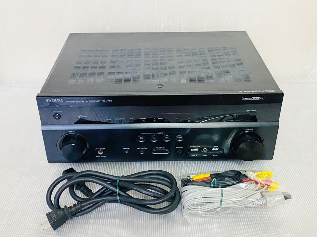 最安値，品質保証 YAMAHA ヤマハ 7.1ch AVレシーバー RX-V773 ブラック(ヤマハ)｜売買されたオークション情報、yahooの商品情報をアーカイブ公開 - オークファン ヤマハ